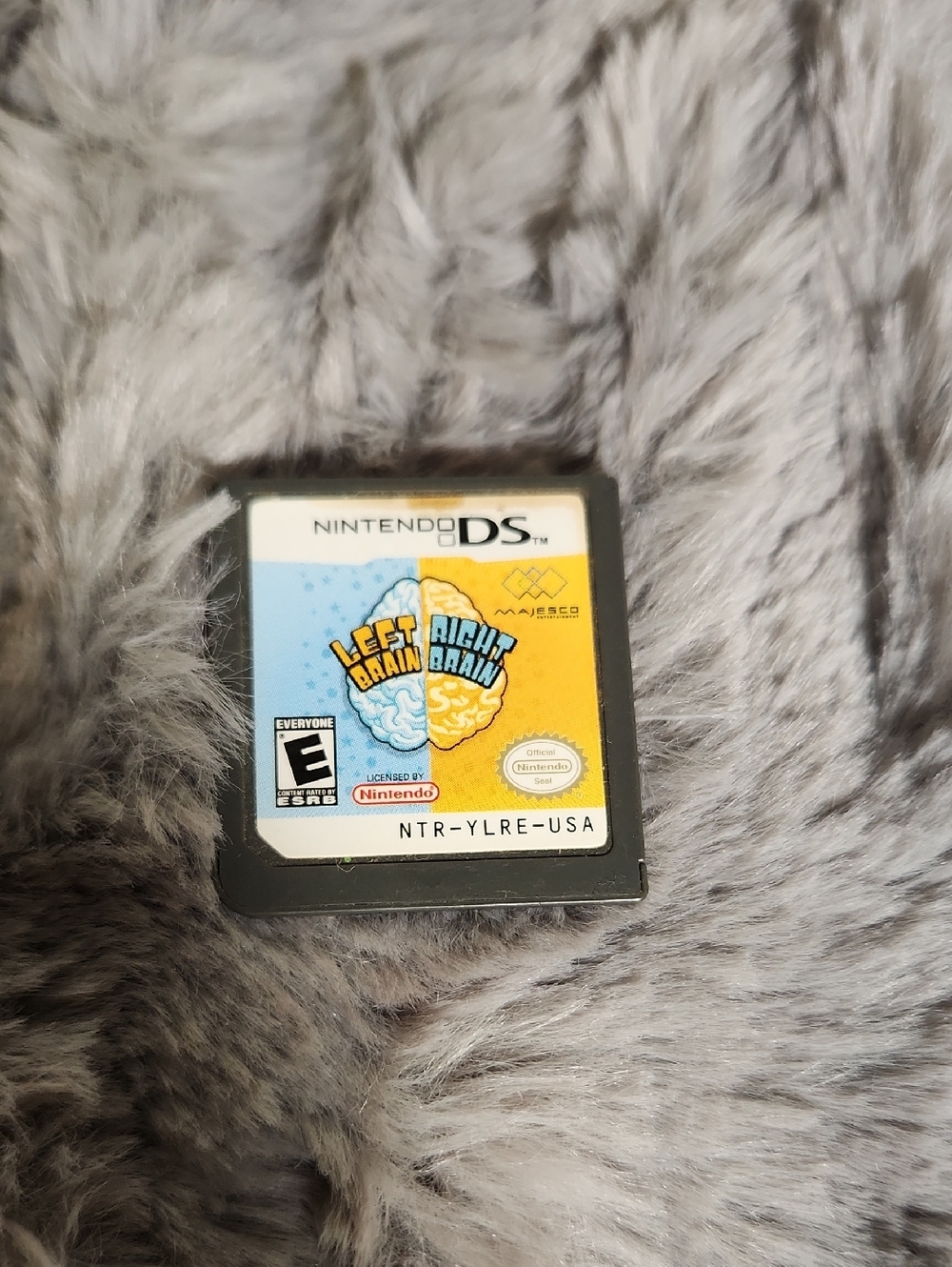 Left Brain Right Brain Nintendo DS Game Cartridge Only